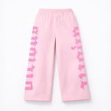 'Sakura' Soft Fur Rhinestone Pants